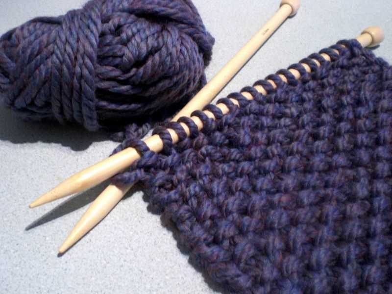 Knitting patterns for thick yarn