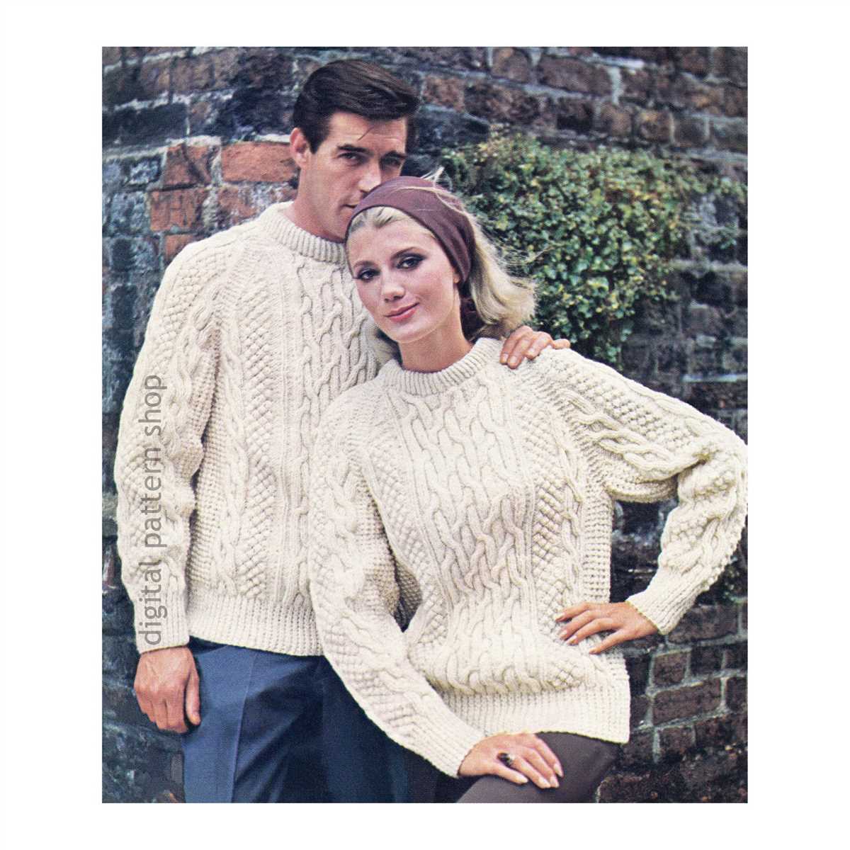 Knitting patterns irish fisherman sweaters