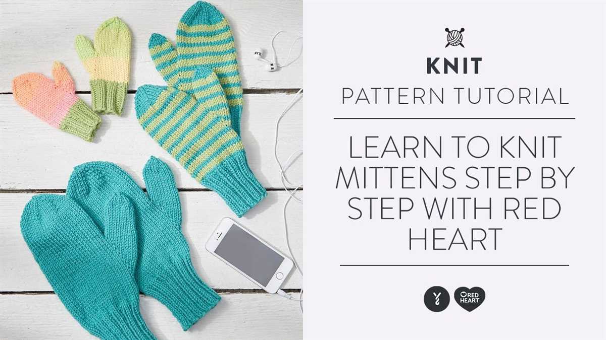 Knitting patterns mittens adults