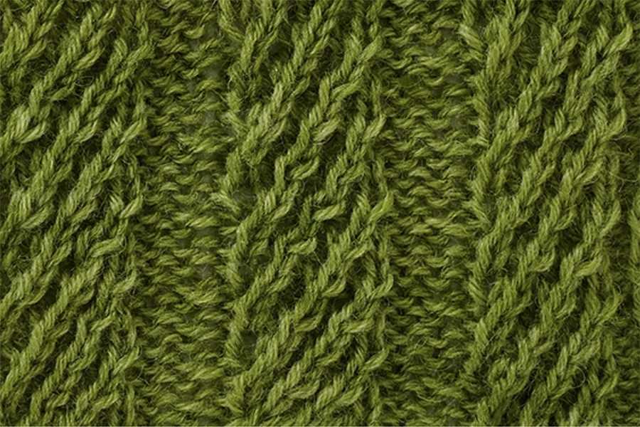 Knitting ribbing stitch patterns