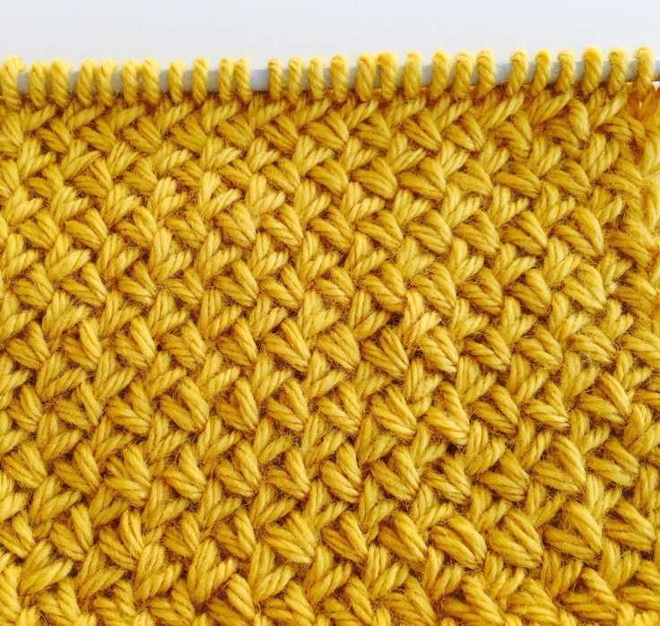 Knitting stitch patterns