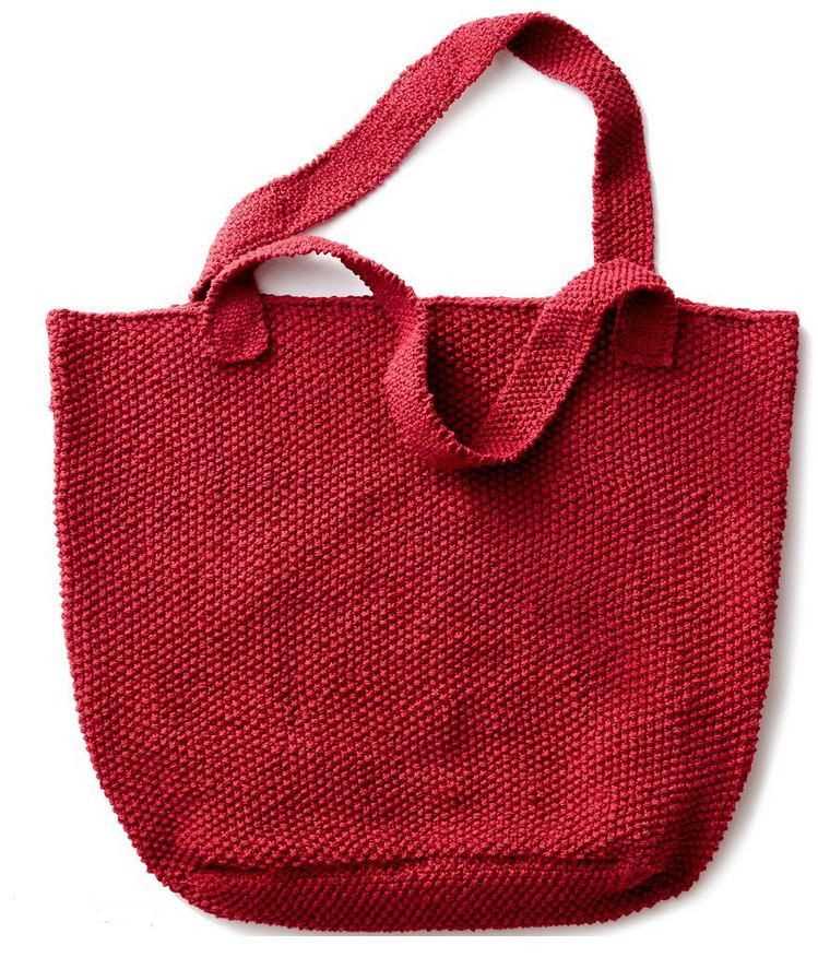 Knitting tote pattern