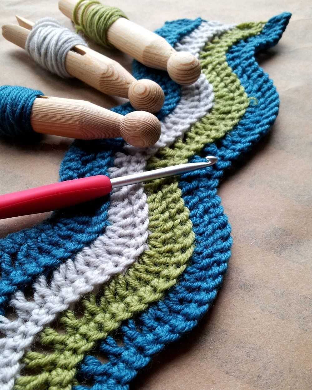 Knitting and crochet patterns