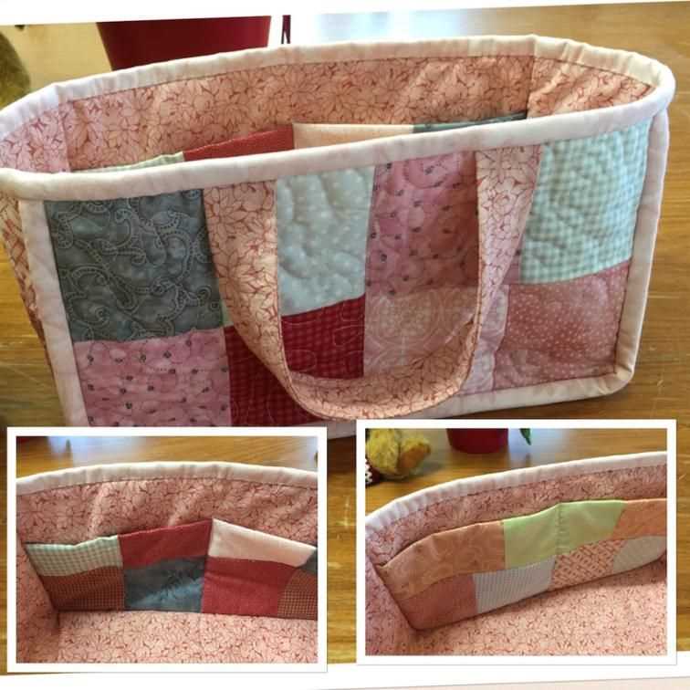 Knitting bag pattern to sew