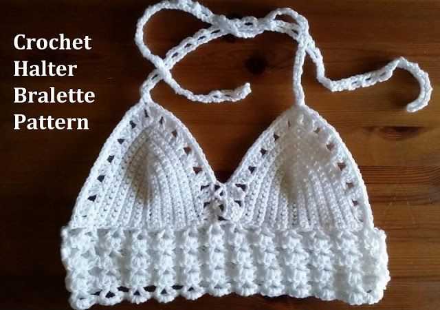 Knitting pattern bralette