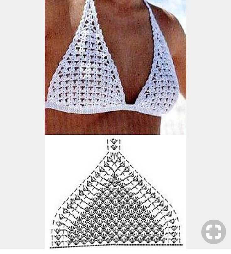 Knitting pattern bralette