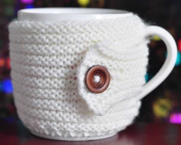 Knitting pattern coffee cup sleeve