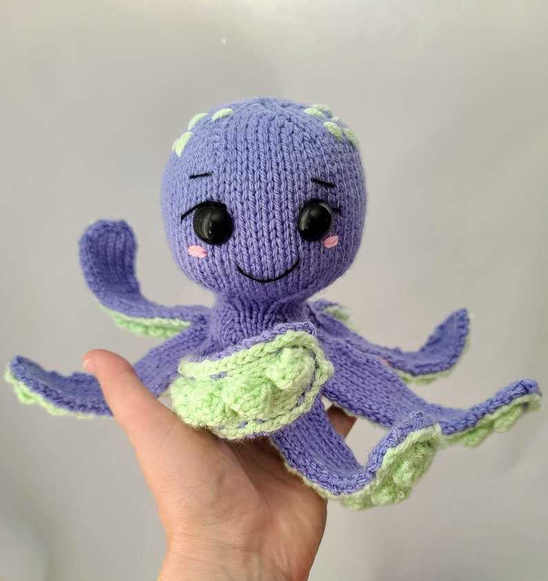 Knitting pattern for octopus