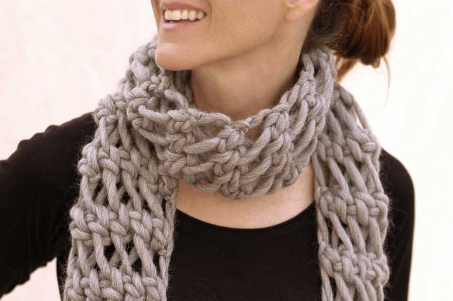 Knitting pattern for scarf free