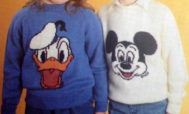 Knitting pattern mickey mouse sweater