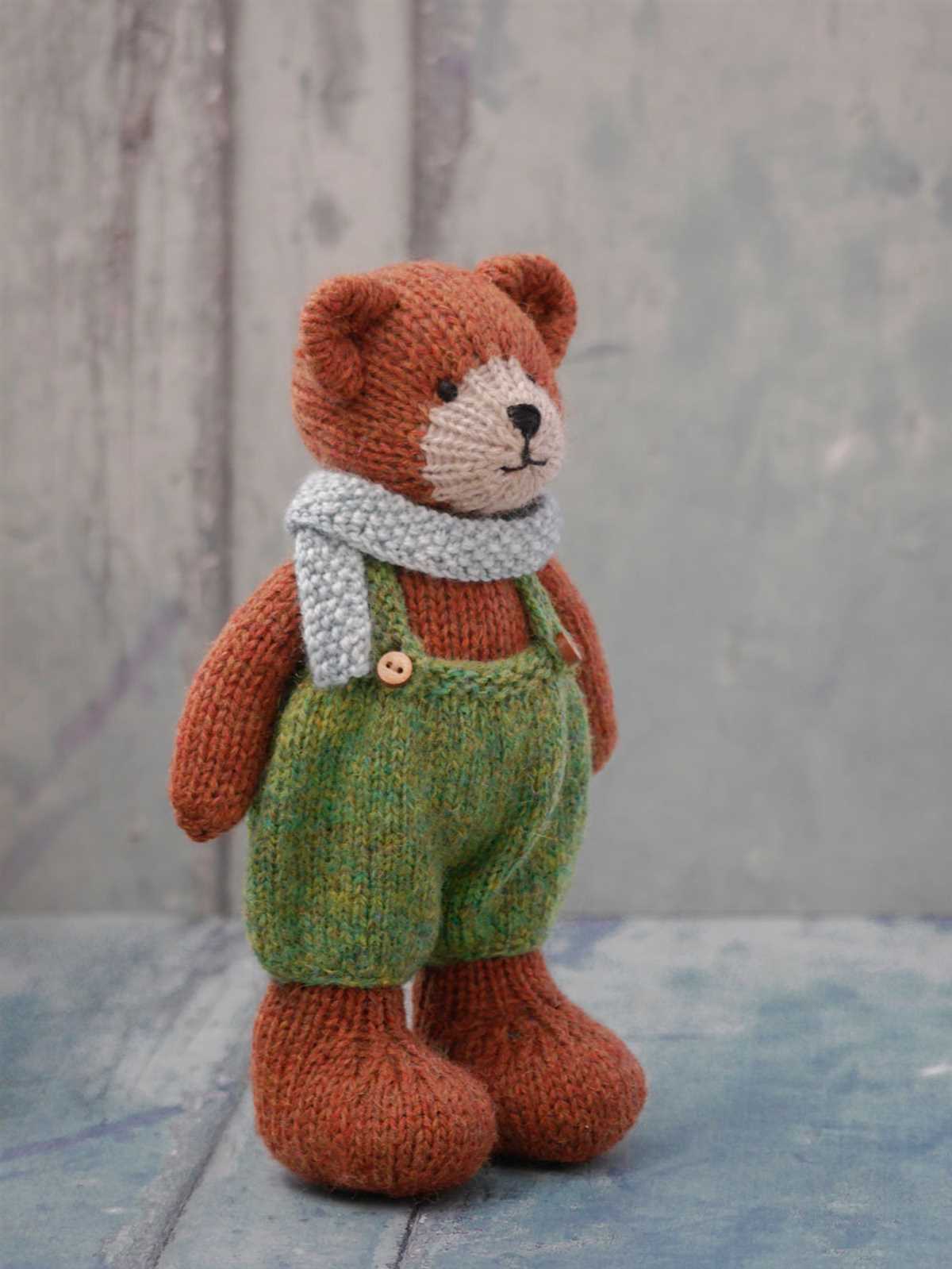 Knitting pattern paddington bear