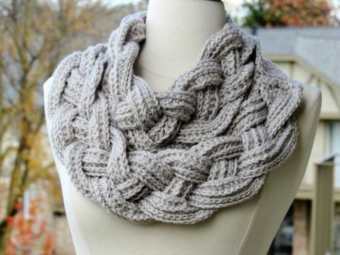 Knitting pattern snood