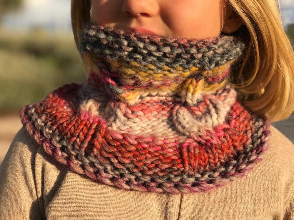 Knitting pattern snood