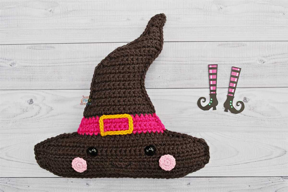 Knitting pattern witch hat