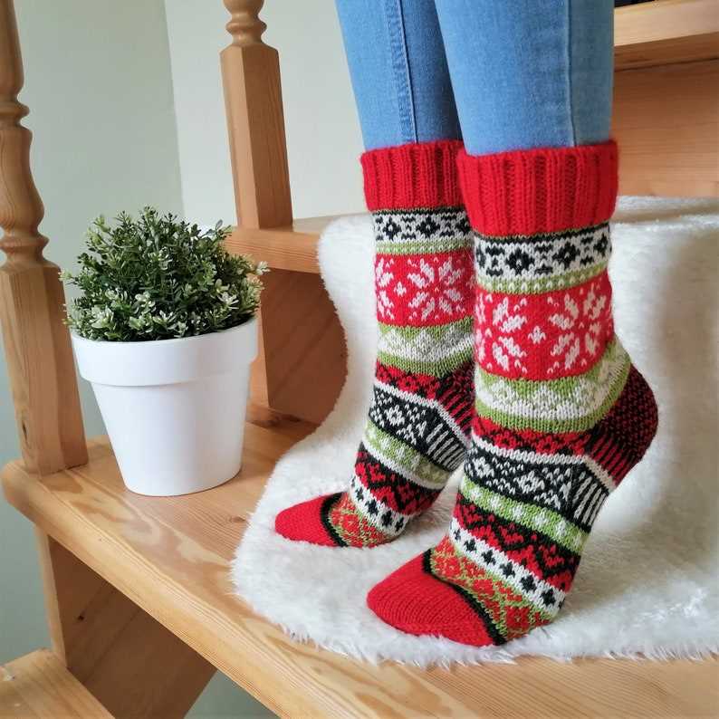 Knitting pattern xmas stocking