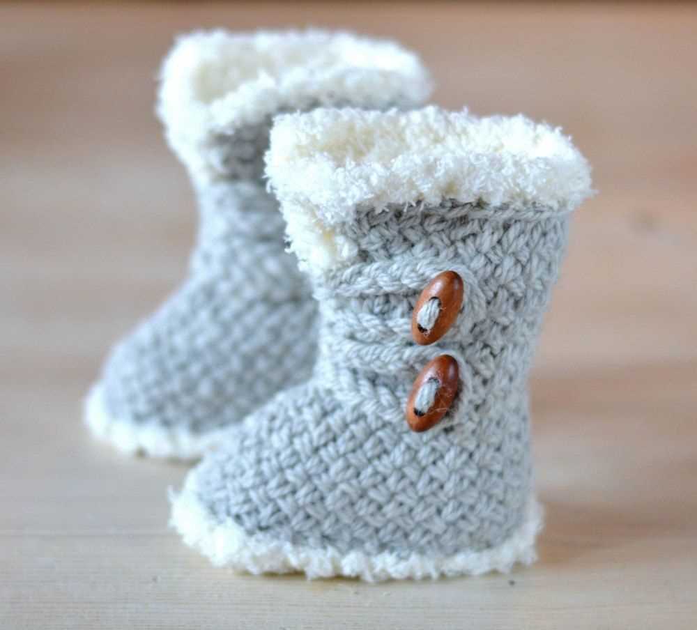 Knitting patterns for baby booties