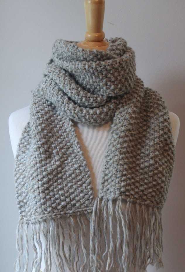 Knitting scarf pattern free