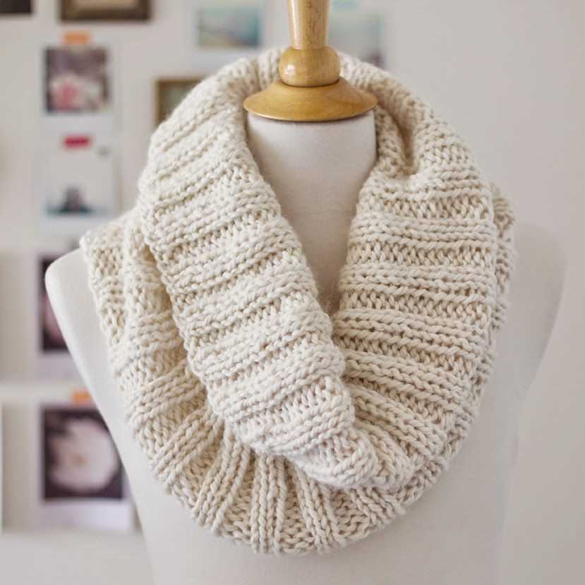 Knitting scarf patterns easy