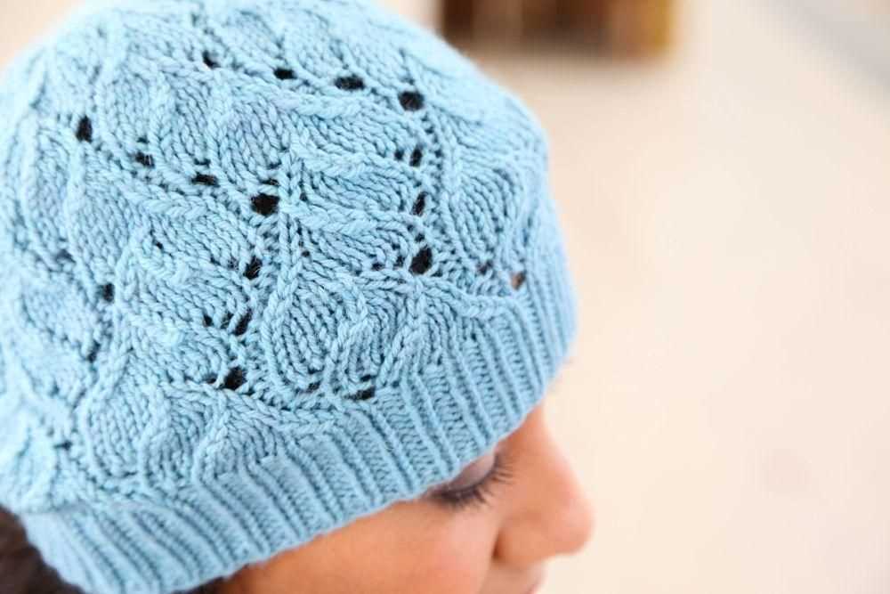 Knots of love knitted hat patterns