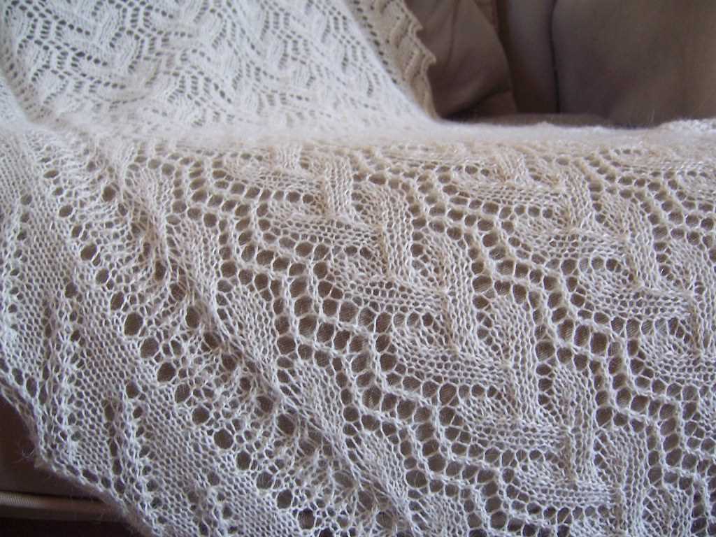 Lace wrap knitting pattern