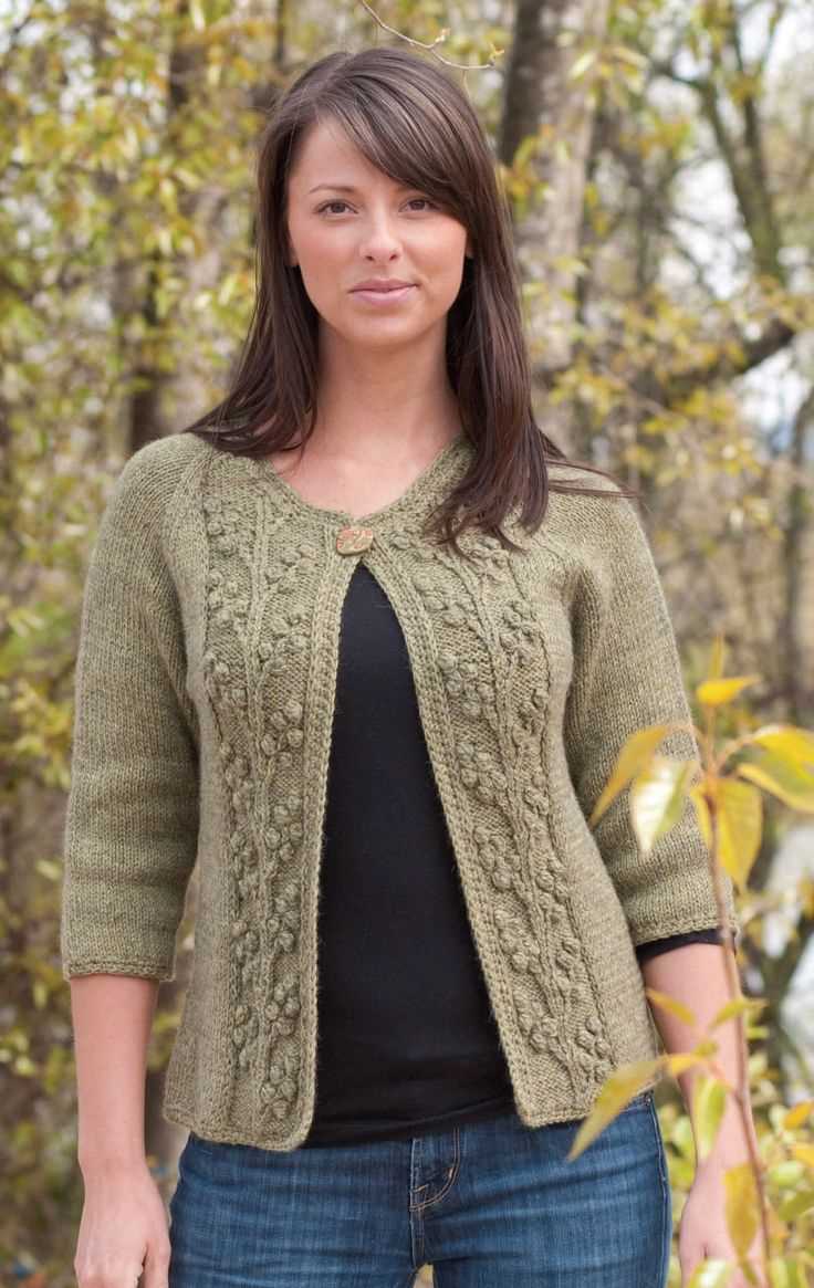 Ladies jacket knitting patterns