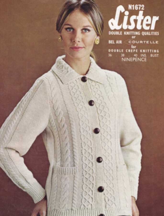 Ladies jacket knitting patterns