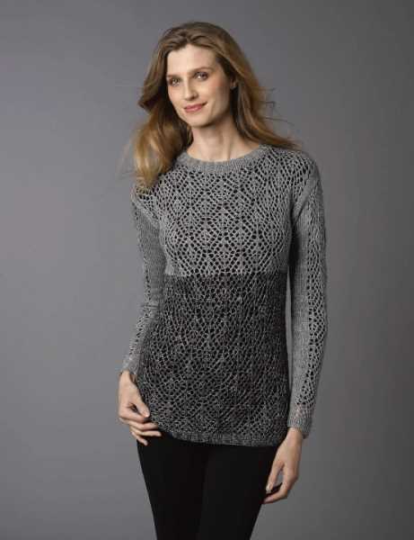 Ladies slouchy jumper knitting pattern