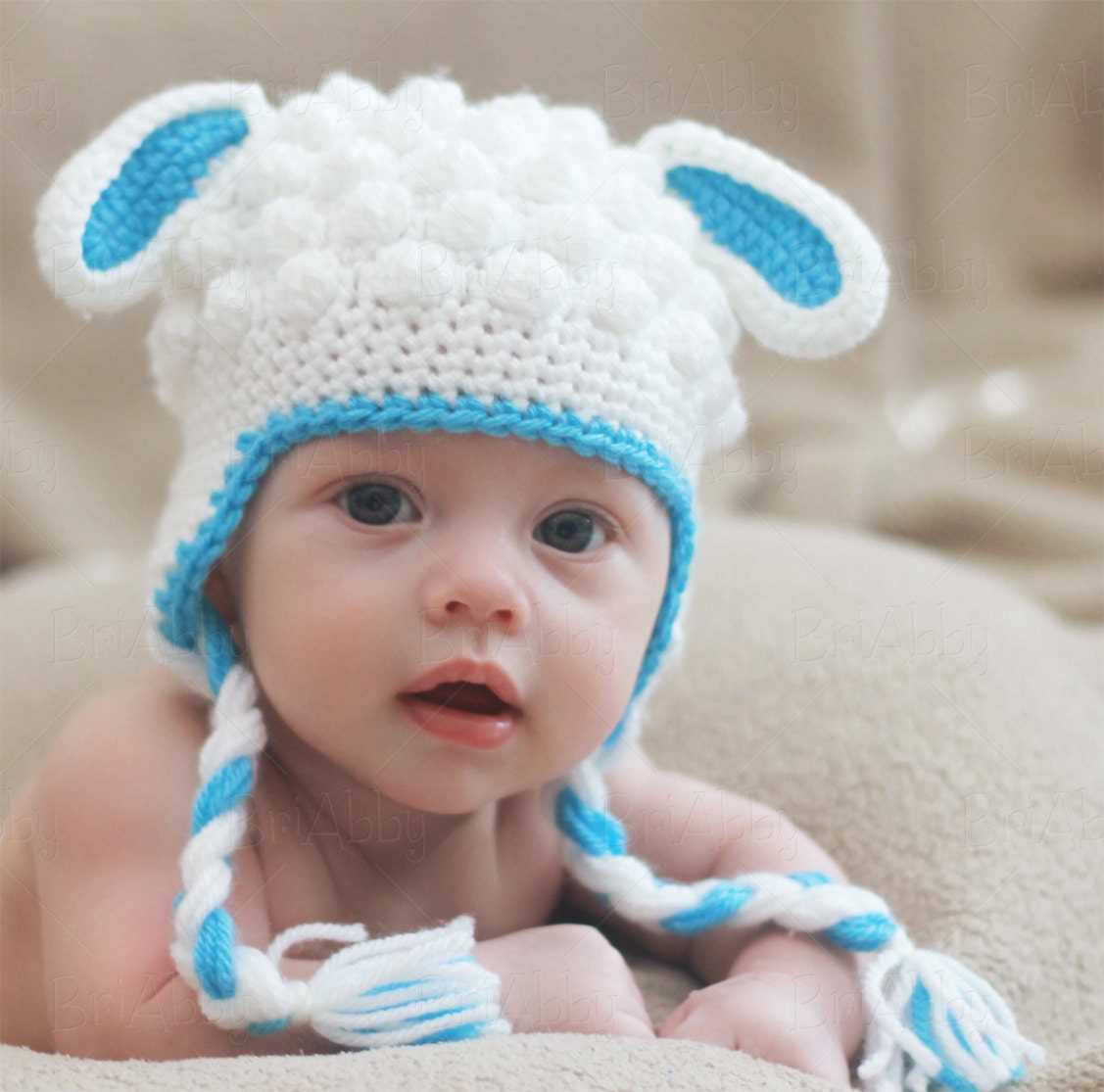 Lamb hat knitting pattern