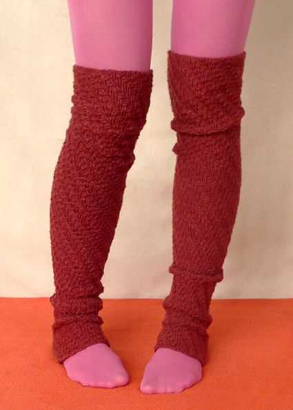 Leg warmer knitting pattern free