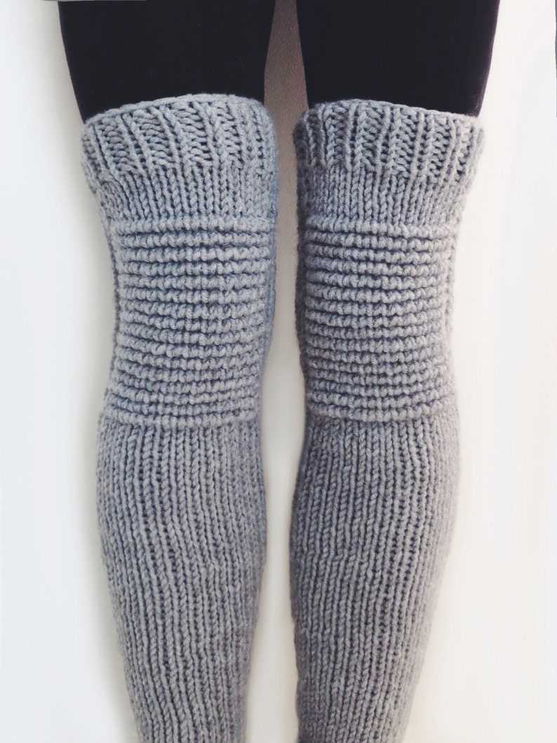 Leg warmers knit pattern