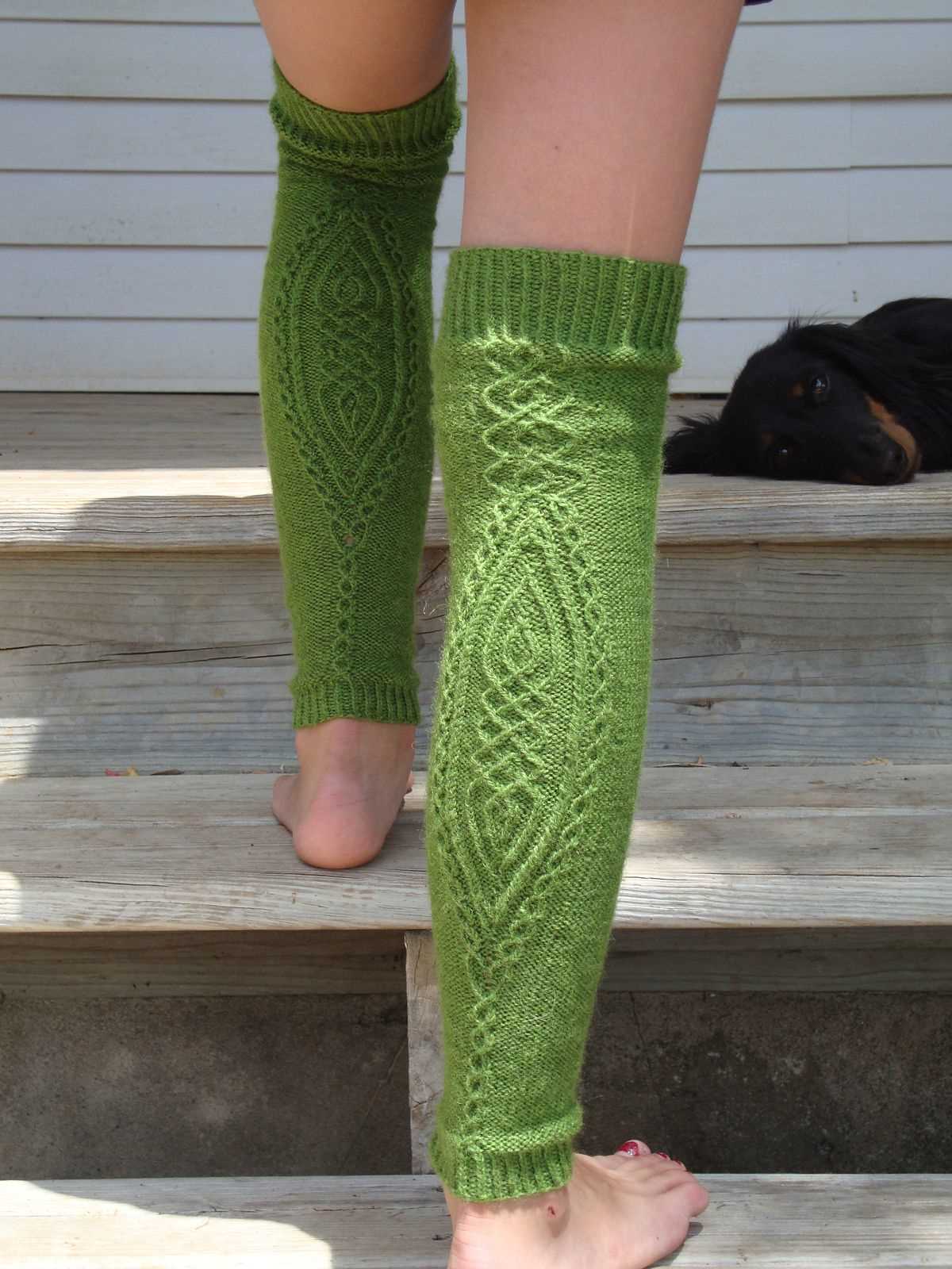 Leg warmer knitting pattern free