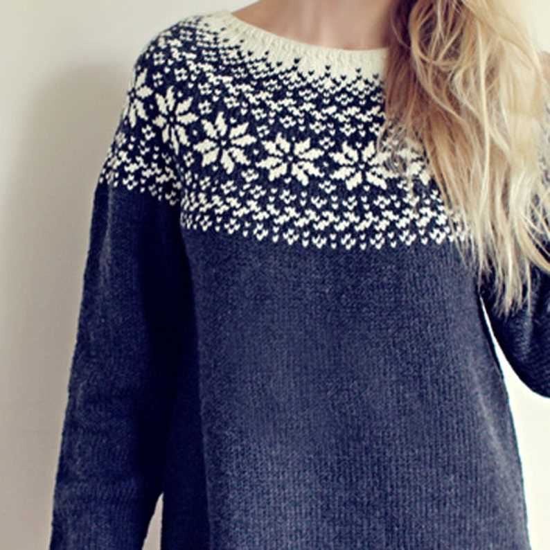 Loose knit sweater pattern free