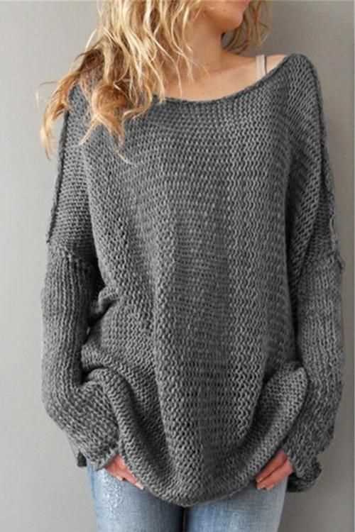 Loose knit sweater pattern free