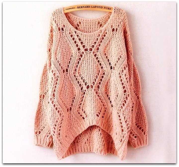 Loose knit top pattern