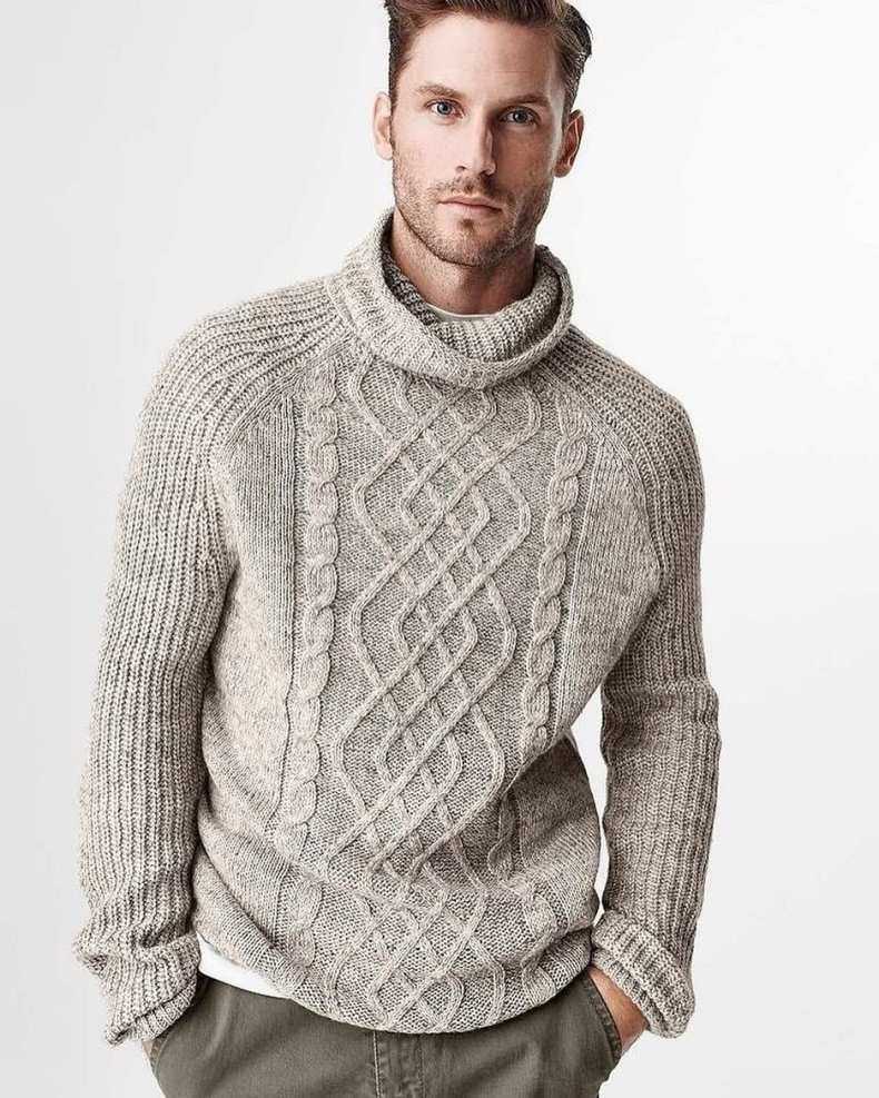 Male sweater knitting patterns