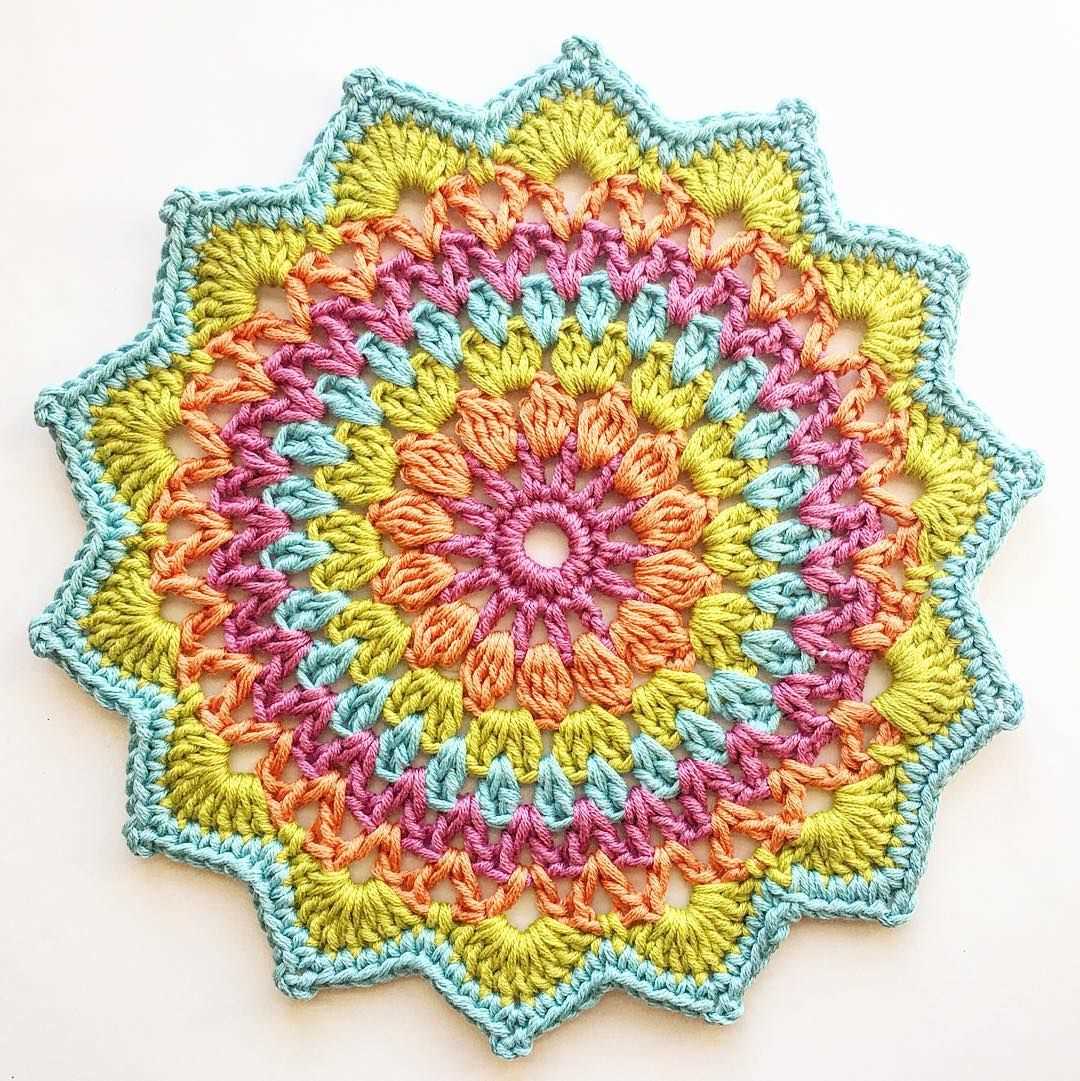 Mandala yarn knitting patterns