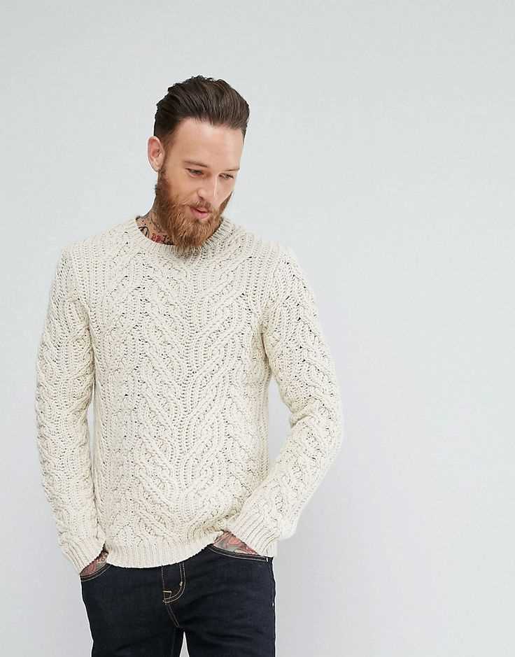 Men's cable knit sweater pattern free