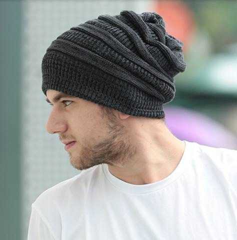 Men's slouchy beanie knitting pattern free