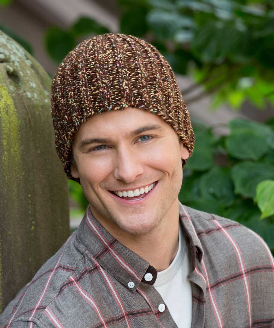 Men's slouchy beanie knitting pattern free