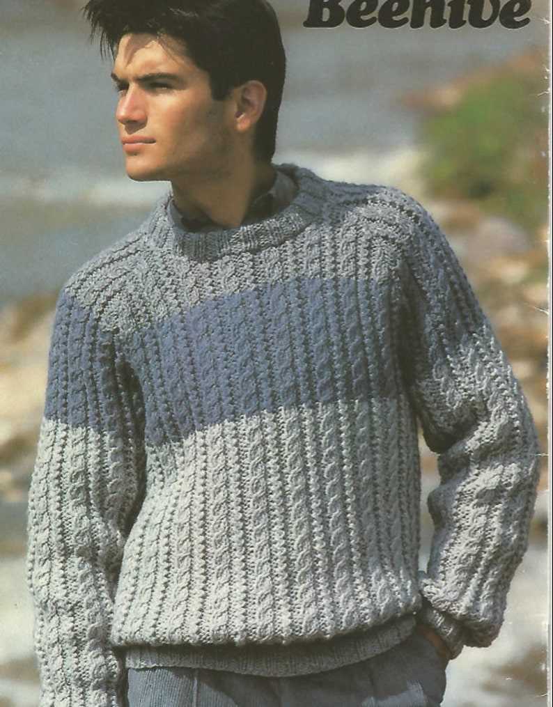 Mens bulky knit sweater patterns