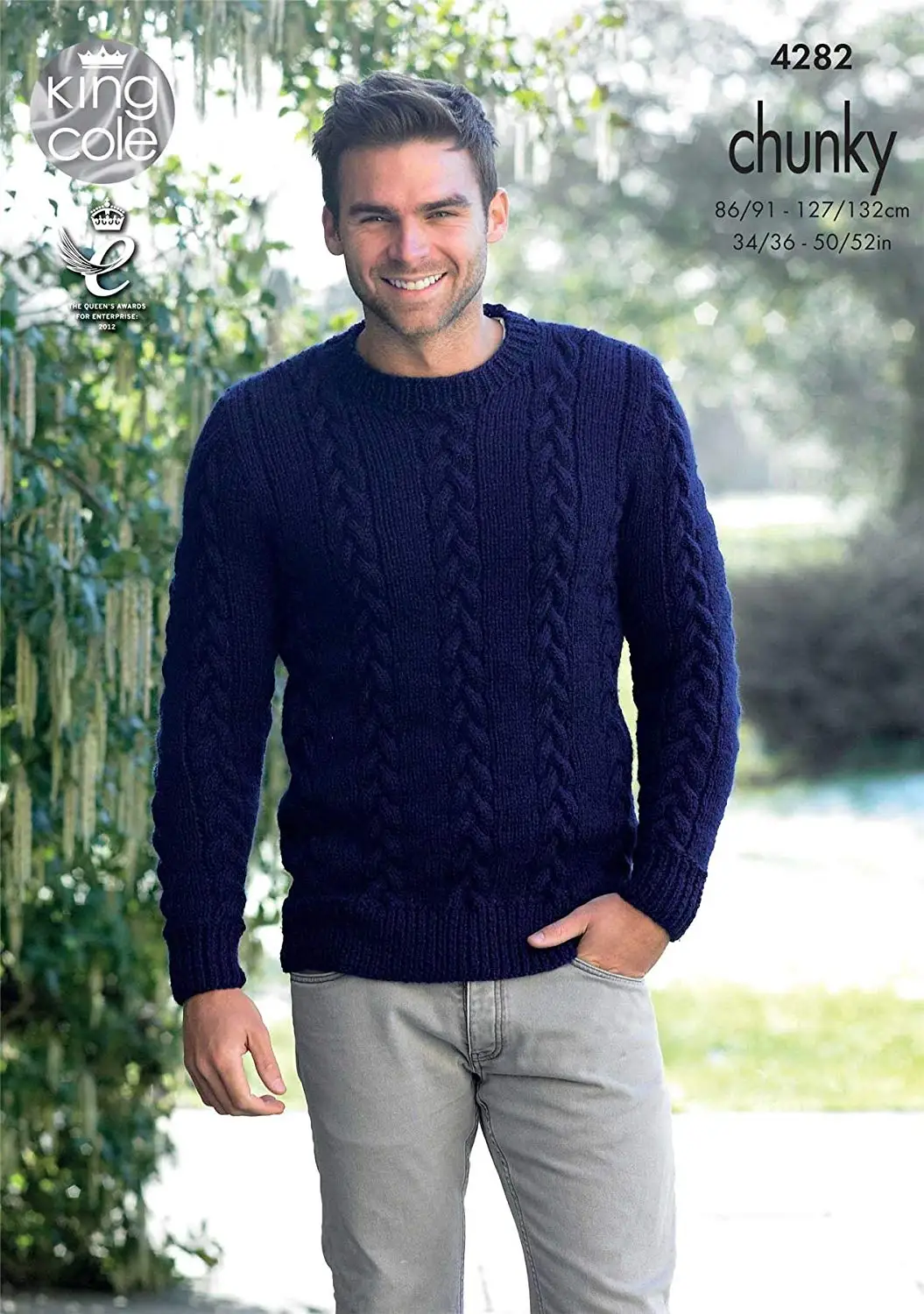 Mens chunky jumper knitting pattern free