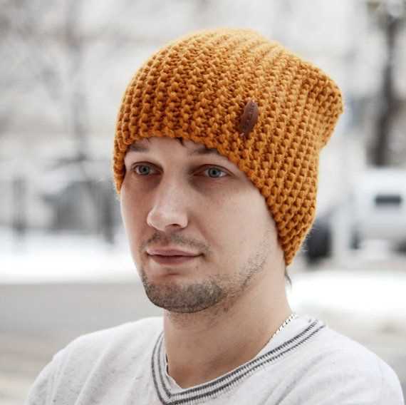Mens fisherman beanie knitting pattern