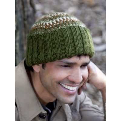 Mens hat free knitting pattern