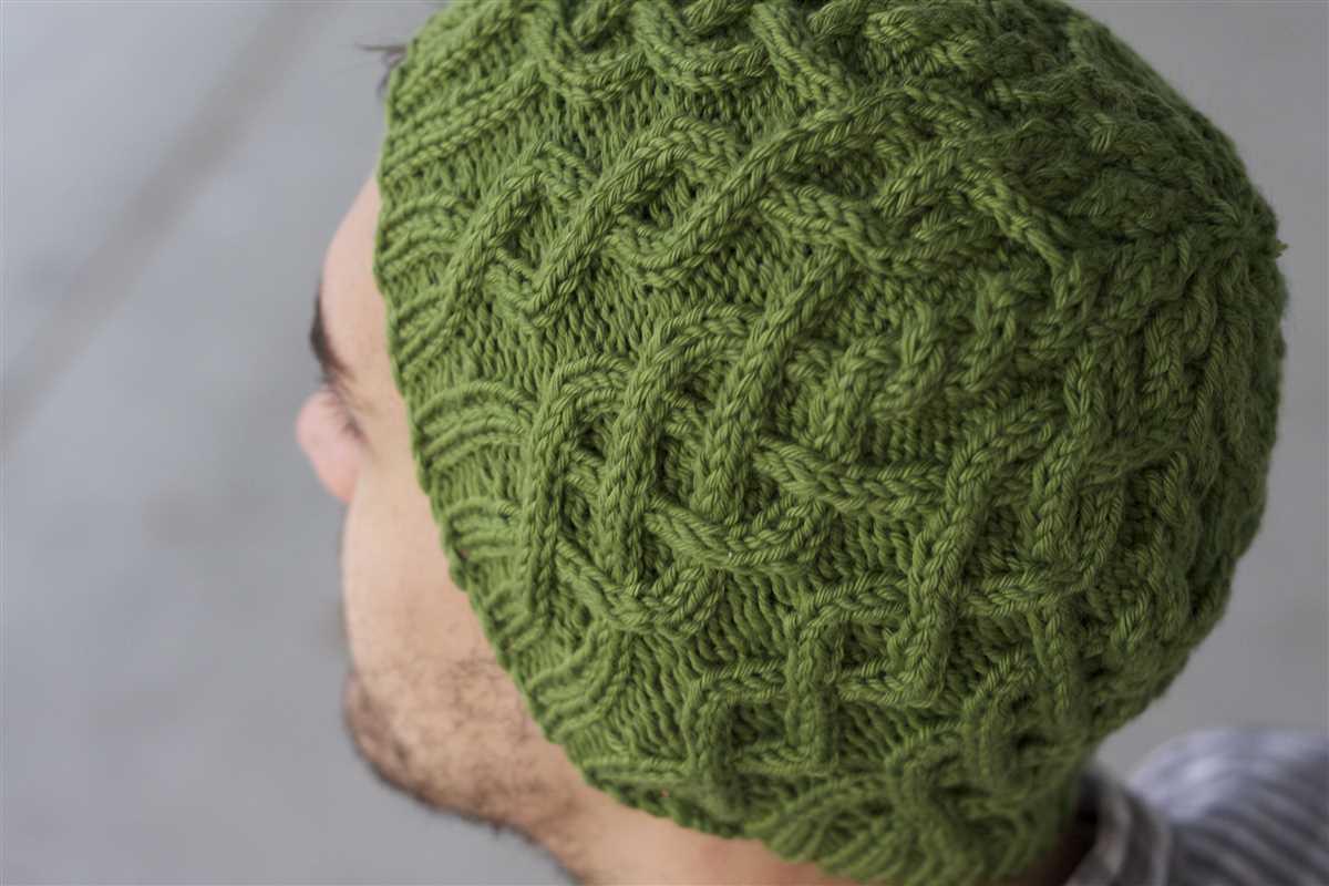 Mens knit hat patterns