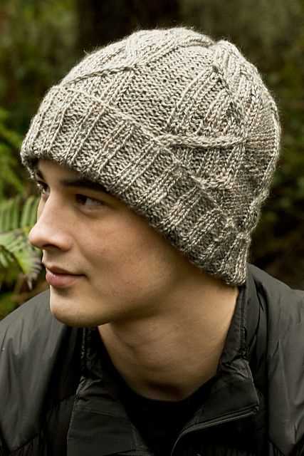 Mens winter hat knitting pattern