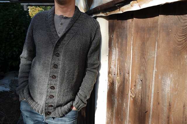 Mens cable knit cardigan pattern