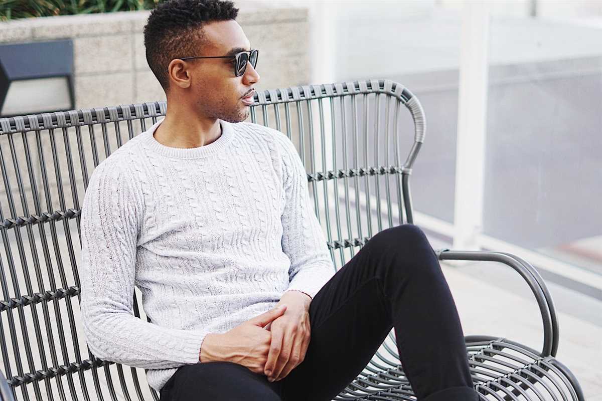 Mens cable knit jumper pattern