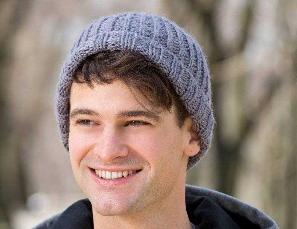 Mens hat free knitting pattern