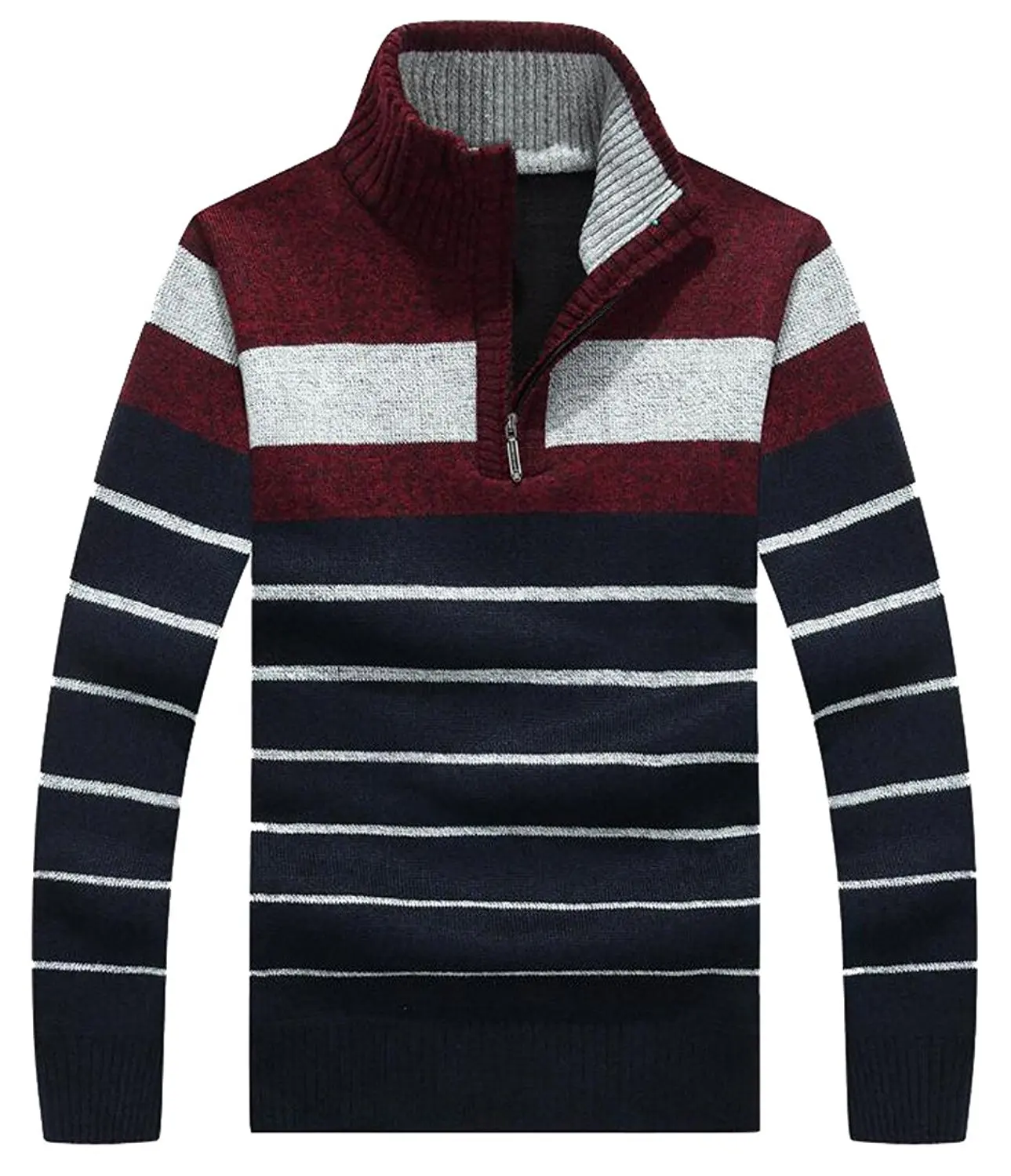 Mens striped sweater knitting pattern