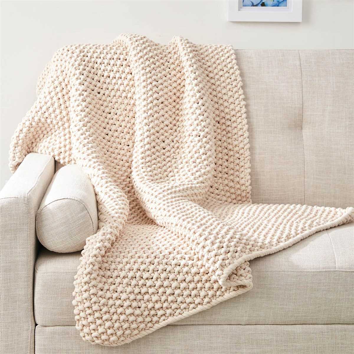 Mexican blanket knitting pattern